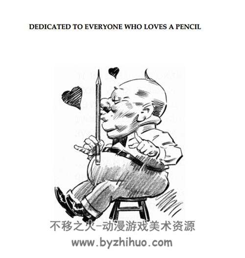 美式卡通人物素描教程 pdf格式连环画 百度网盘下载