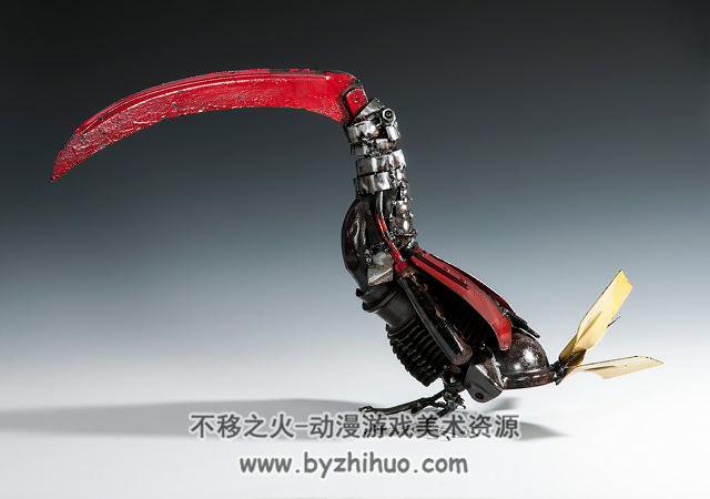 国外大神纯手工 机械动物模型精品个人收藏图包 百度网盘下载