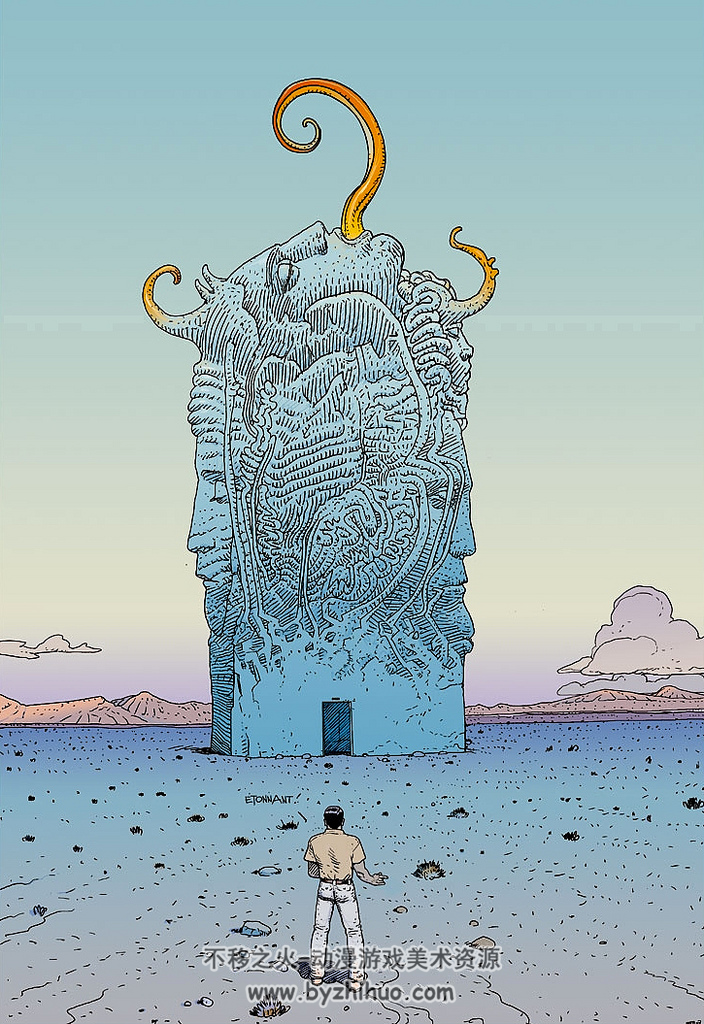 法国漫画家moebius art 作品图包 百度网盘下载