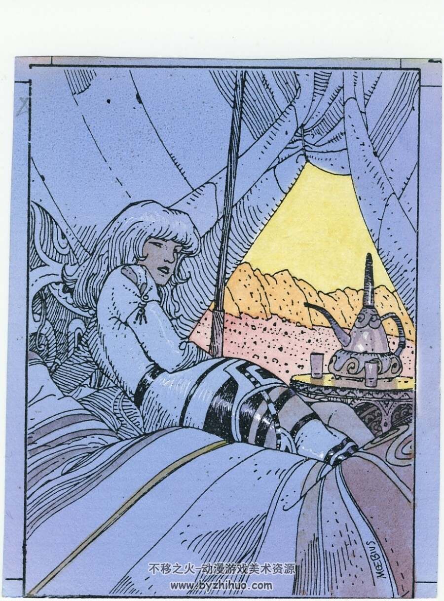 法国漫画家moebius art 作品图包 百度网盘下载