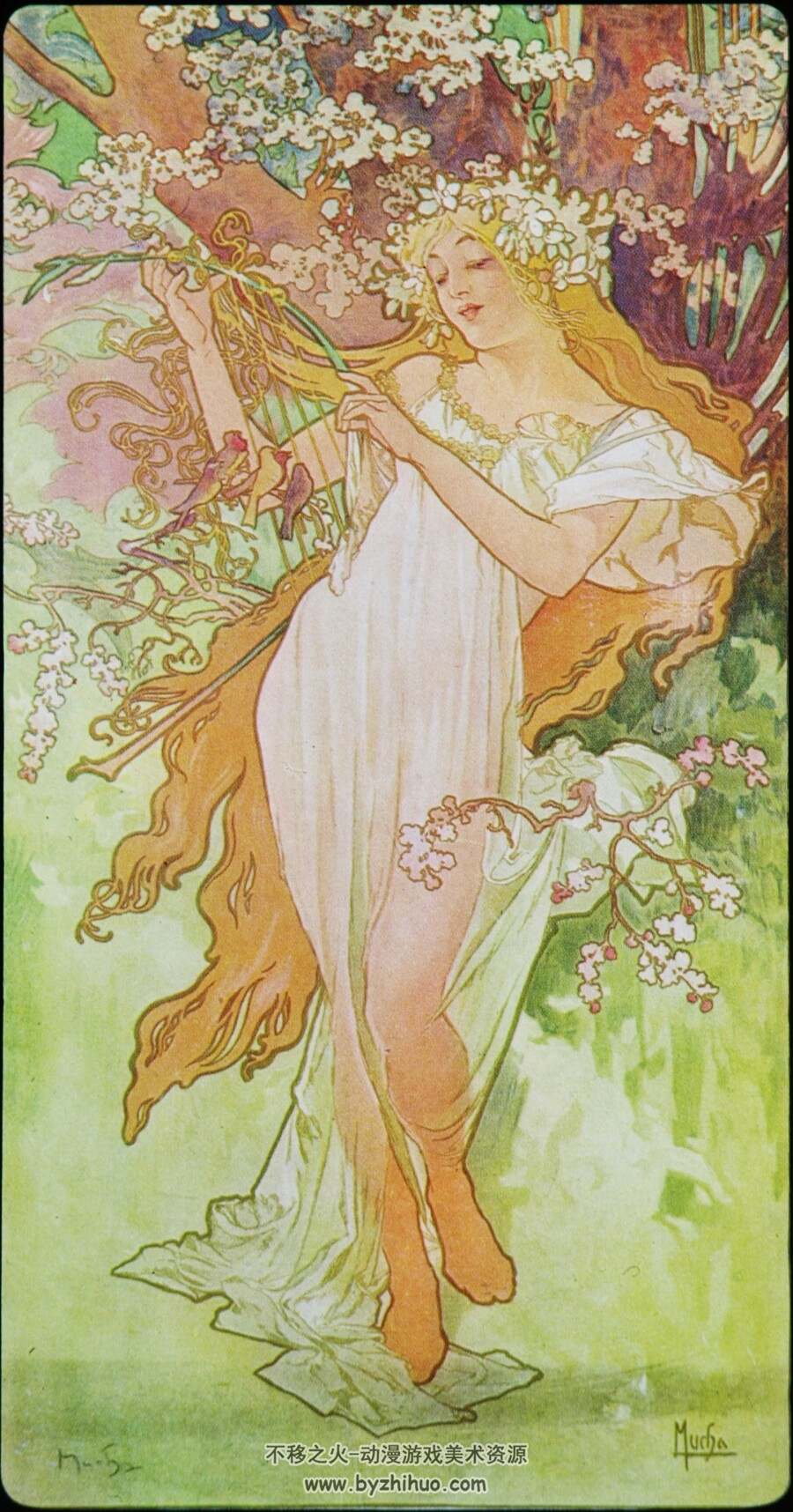 Alphonse Maria Mucha 穆夏作品集和色卡 百度网盘下载