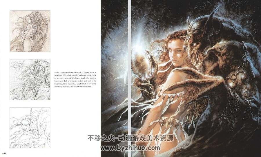 Luis Royo - Fantastic Art 西班牙插画家路易斯 罗尤 艺术画集欣赏 百度云下载