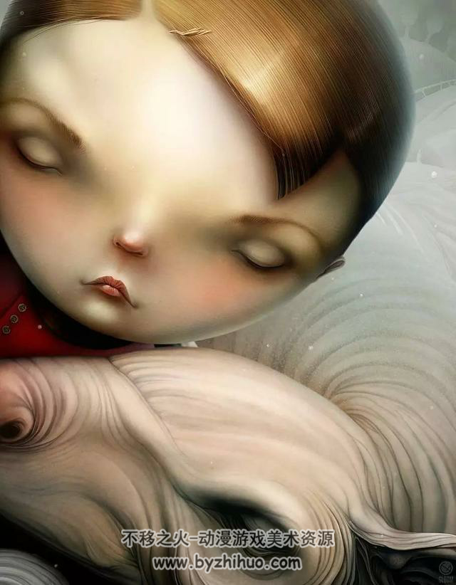 诡异低调 黑暗插画图包 百度网盘下载