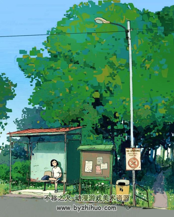 插画师alariko精选手绘作品 百度网盘下载 359P