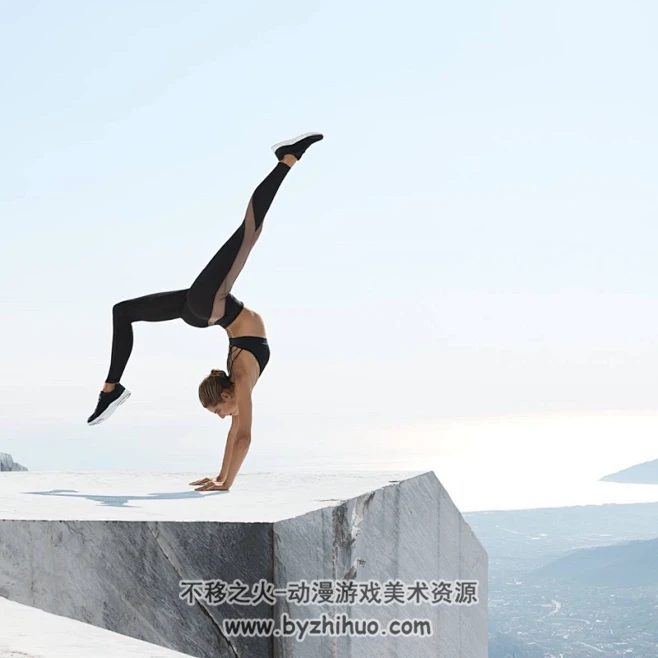 欧美瑜伽模特 人体美术速写素材 百度网盘下载 323P