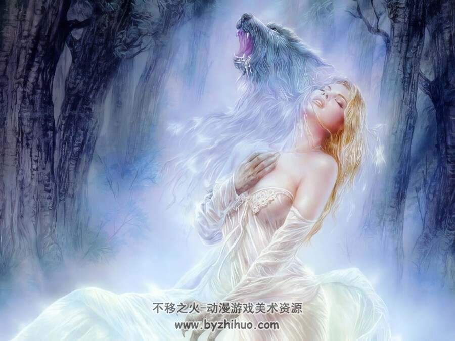 路易斯.罗尤 暗黑魔幻插画集15套 百度网盘下载 982p