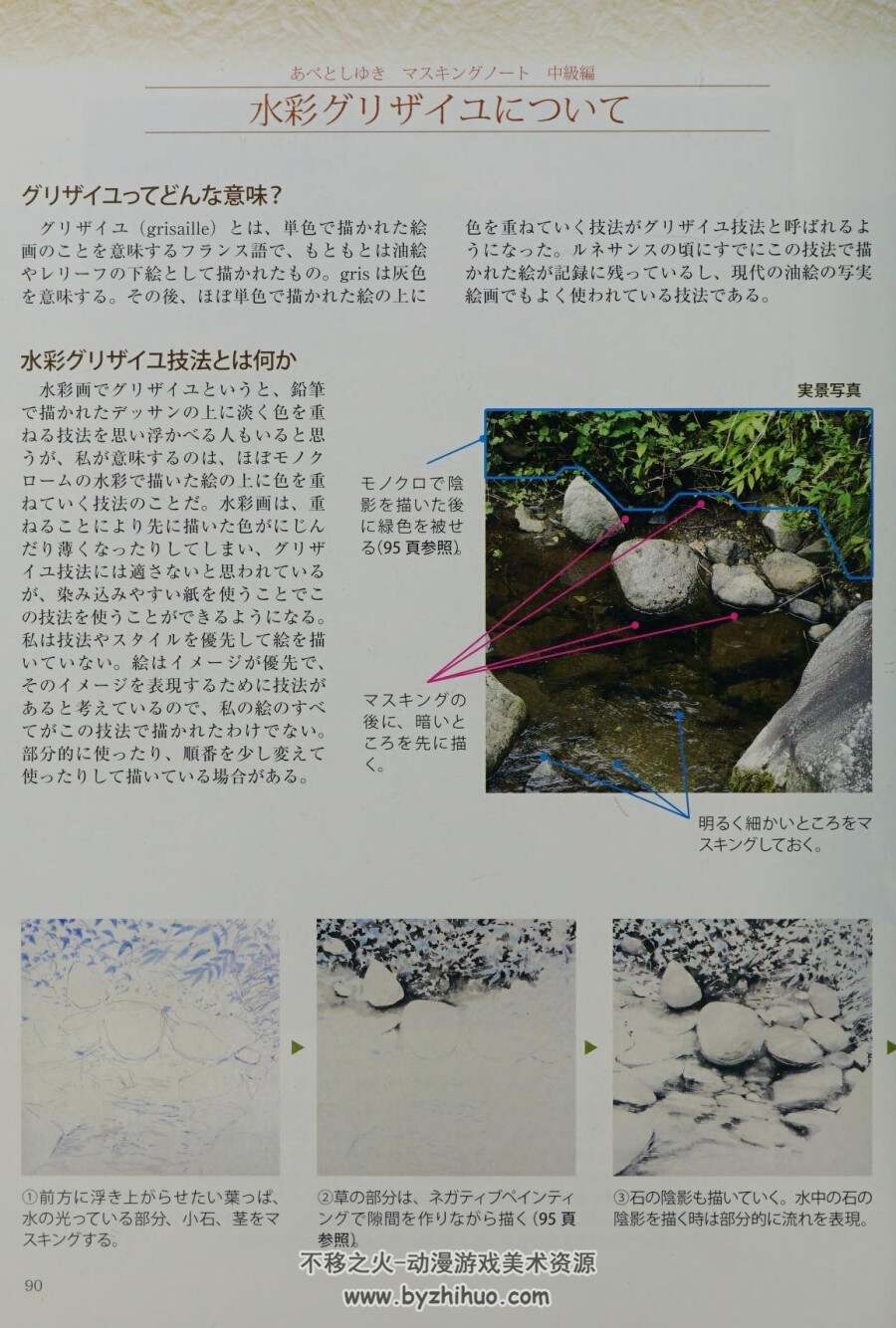演绎光的水彩画法 日文教程 百度网盘下载