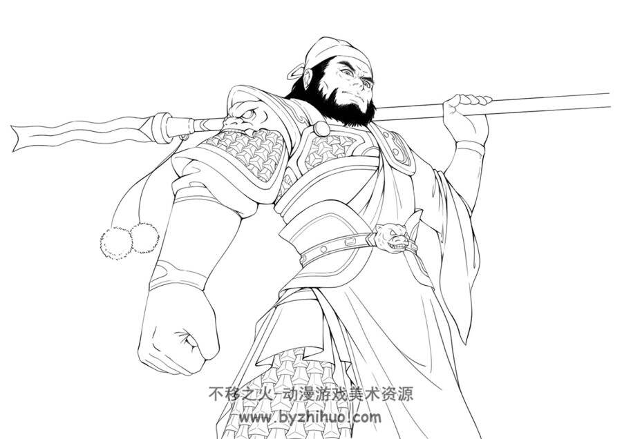 线稿练习3