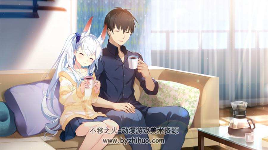 CRYSTALiA 水晶社 与椿同住 共结情缘的剑舞恋曲SS- CG立绘场景 百度云免费