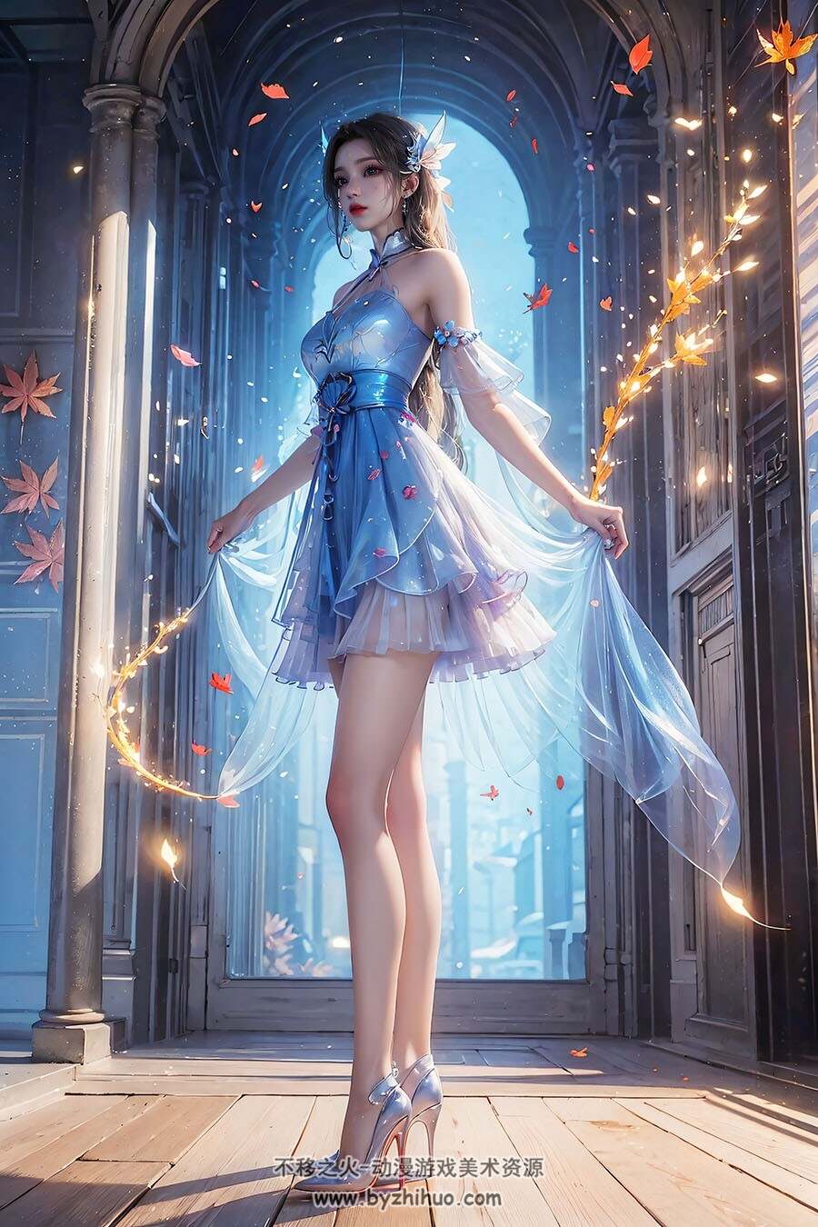 独步逍遥 雪言 AI绘画图包 百度网盘下载