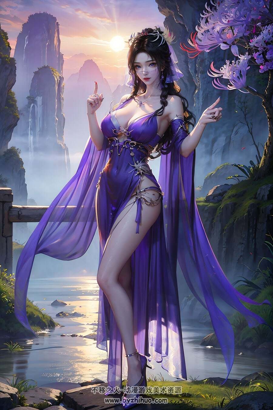 紫灵 凡人修仙传角色AI绘画图包 百度网盘下载