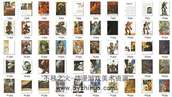 寺田克也 线稿艺术画集合辑 含日文作画过程 百度网盘下载  27.8GB