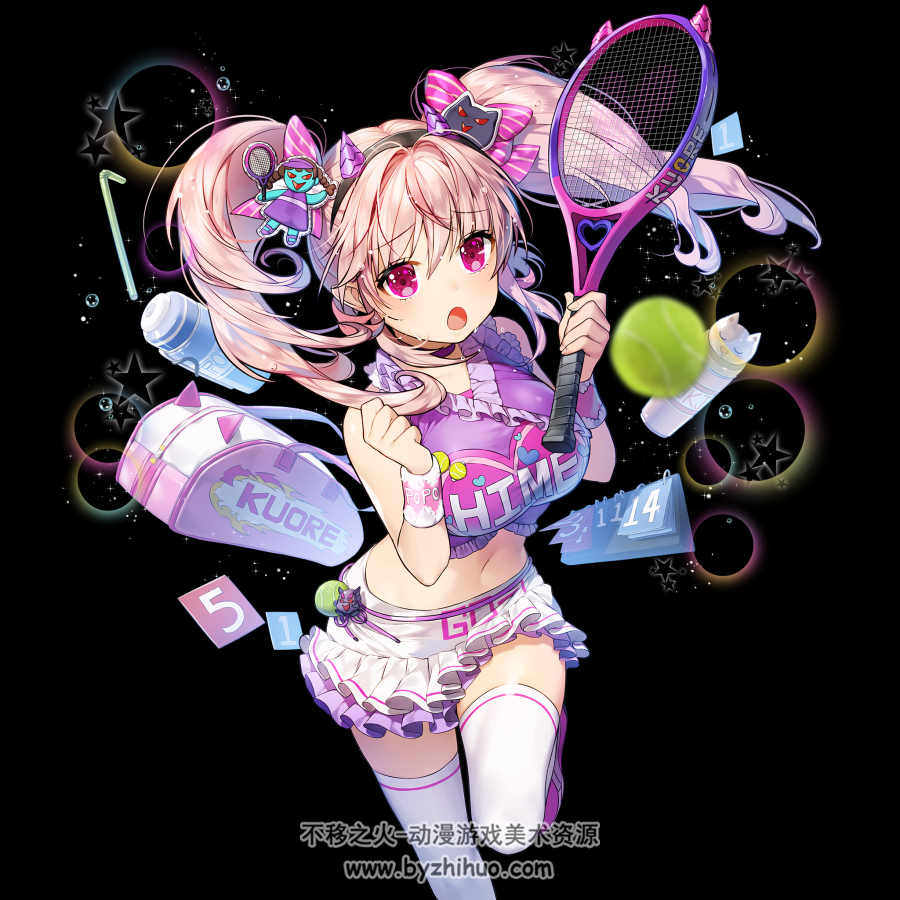 日韩系漫游风格人物立绘pack1 透明背景免扣 百度网盘下载 883P