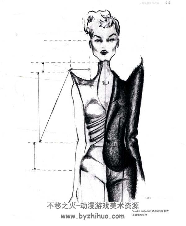 插画服装画法 PDF格式连环画 百度网盘下载