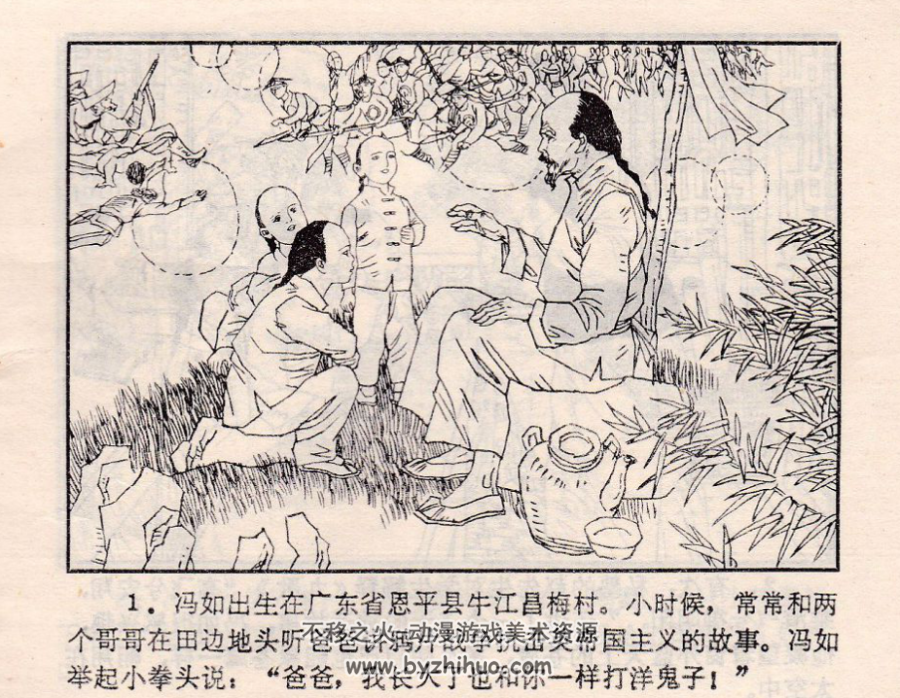 第一个飞上蓝天的中国人 PDF格式连环画 百度网盘下载