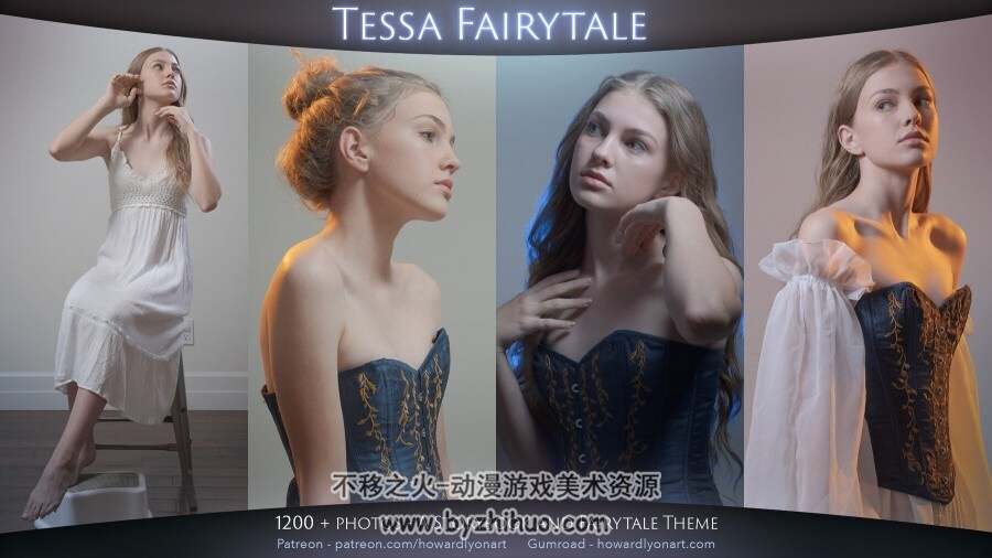 高清艺用女性姿势参考 Tessa Fairytale 百度网盘下载 1220P