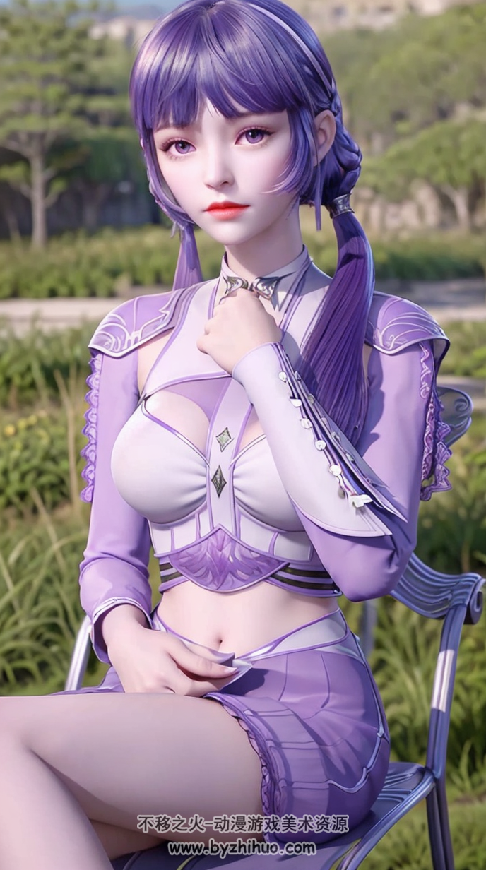 国漫女神AI绘画壁纸特辑 第一期美图分享 百度网盘下载