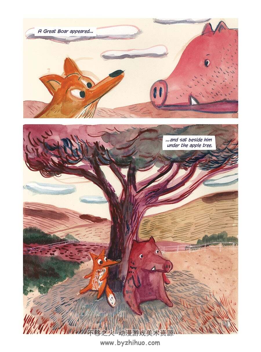 小狐狸和大野猪 第一集 Tiny Fox and Great Boar Book 01 百度网盘下载