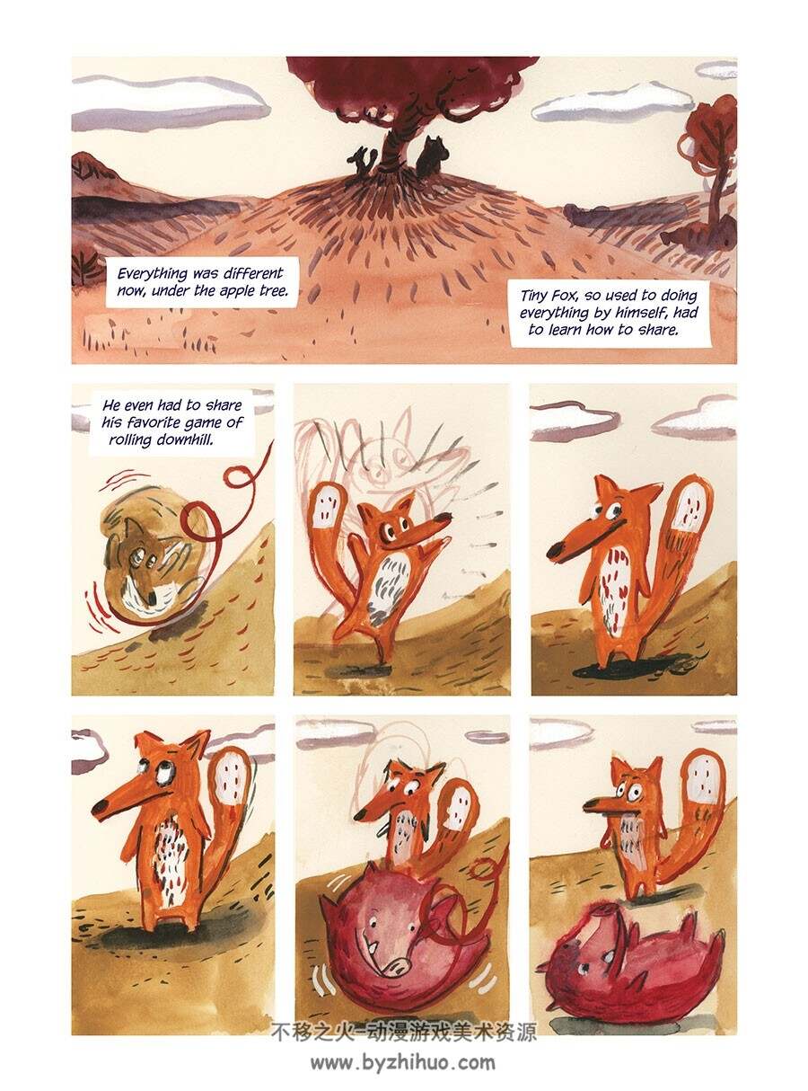 小狐狸和大野猪 第一集 Tiny Fox and Great Boar Book 01 百度网盘下载
