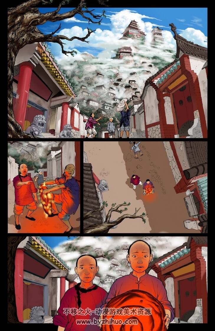 以前一张画了好几天的实验稿