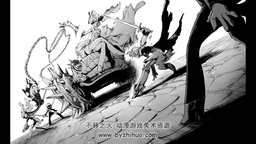女神异闻录5 战略版 画集 Persona 5 Tactica Digital Artwork 百度网盘下载