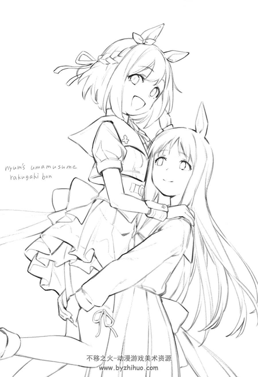にゅむproduction (にゅむ) nyum's umamusume rakugakibon 画集百度网盘下载