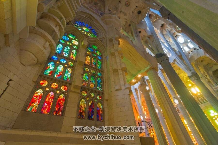 西班牙巴塞罗那 高迪建筑 场景设计参考图片 百度网盘下载  438P