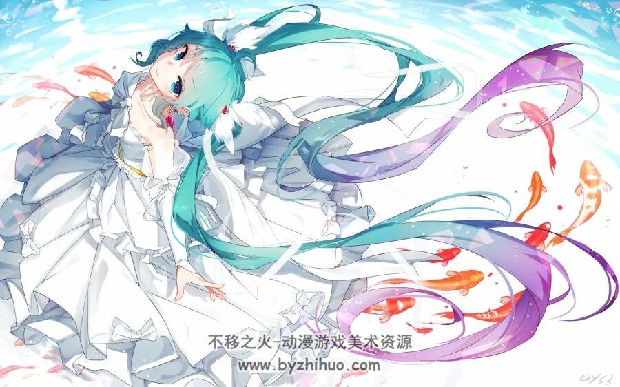 初音未来Miku壁纸分享 P站美图第二期 百度网盘下载