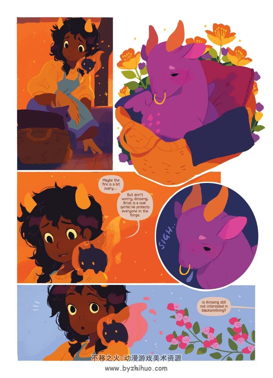 The Tea Dragon 1-3卷全 英语 治愈漫画 百度网盘 Katie O'Neill 百度网盘下载