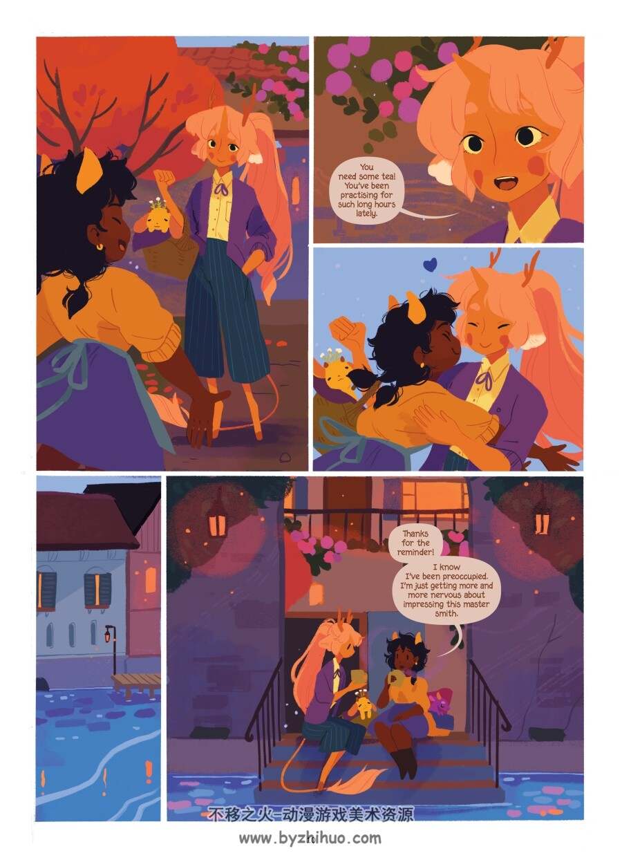 The Tea Dragon 1-3卷全 英语 治愈漫画 百度网盘 Katie O'Neill 百度网盘下载