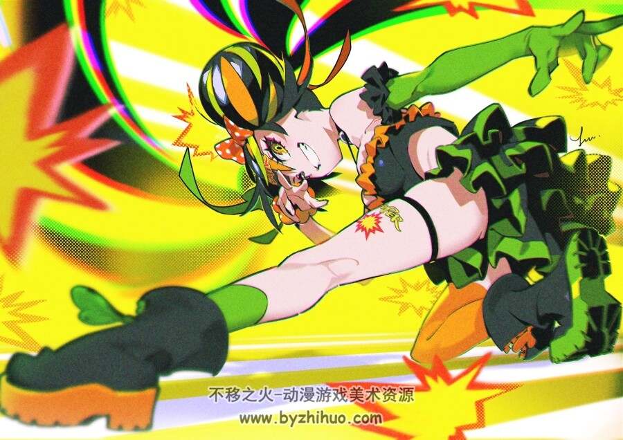 米山舞 动漫二次元壁纸插画图包 百度网盘下载 243P