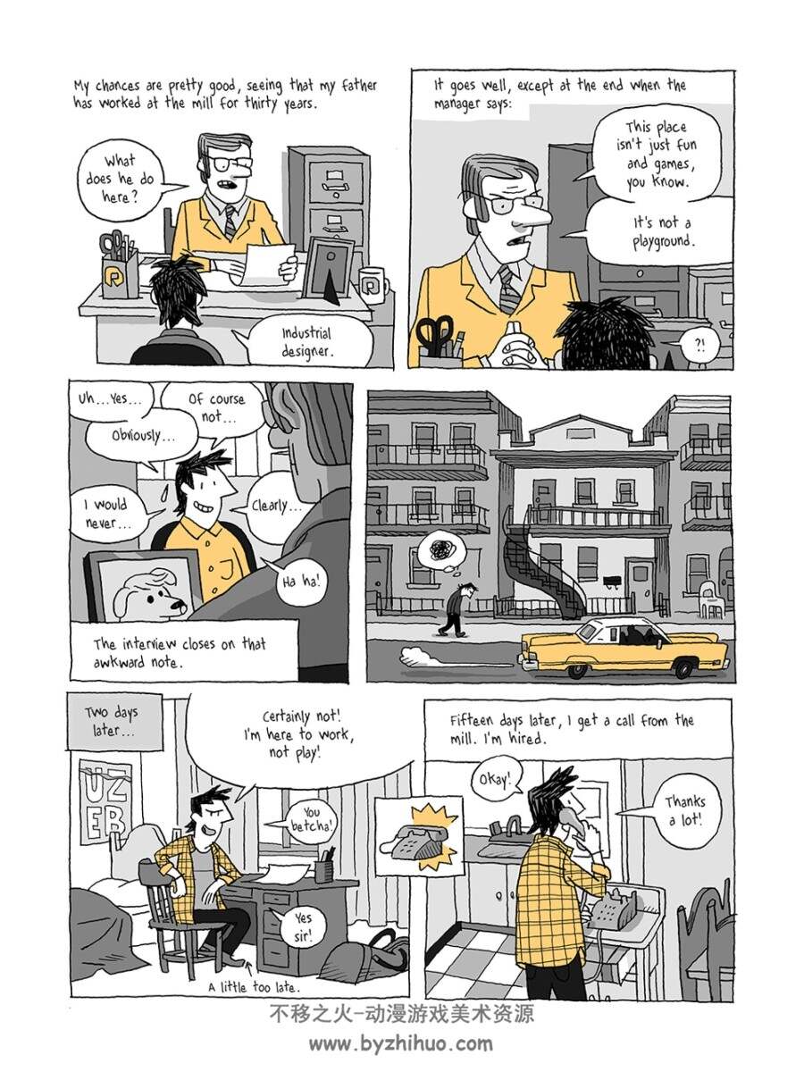 Factory Summers 全一册 英语 图像小说 Guy Delisle 百度网盘下载