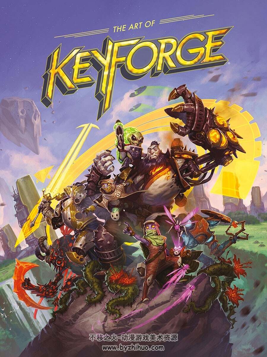 The art of Keyforge 熔钥秘境 游戏画集欣赏 百度网盘下载