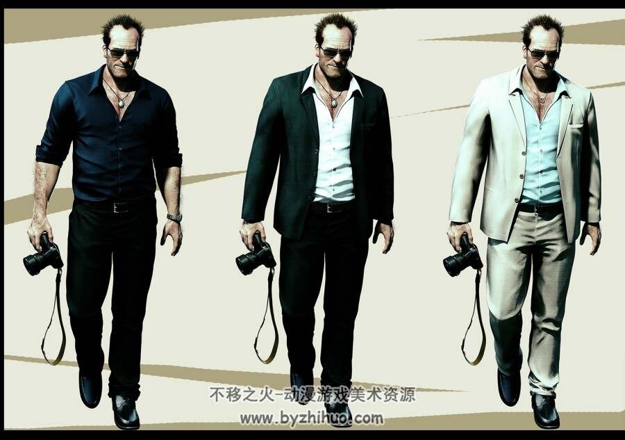 丧尸围城游戏角色画集 百度网盘下载
