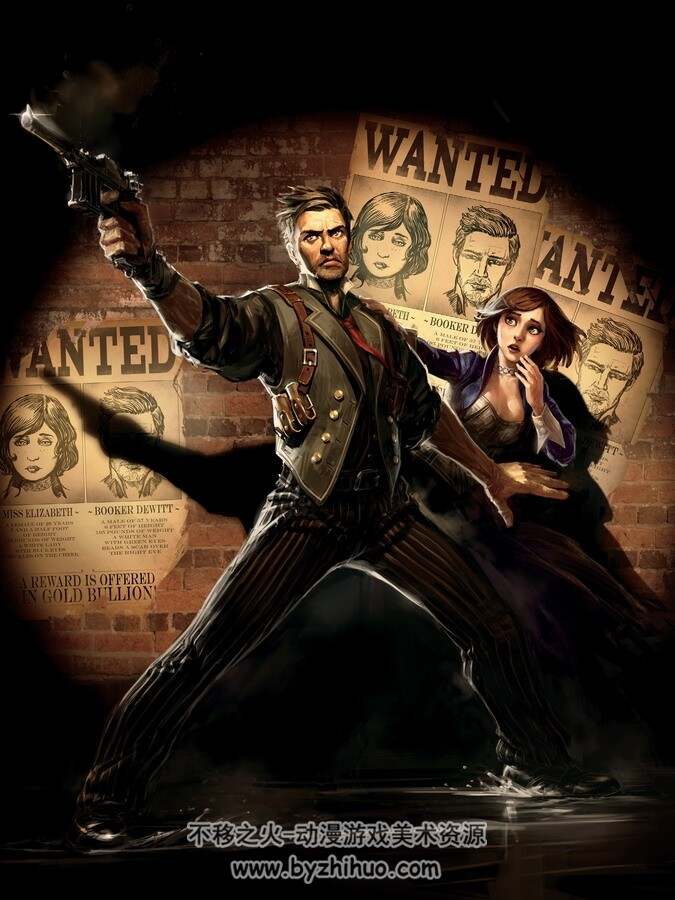 The art of Bioshock infinite 生化奇兵 艺术画集欣赏 百度网盘下载