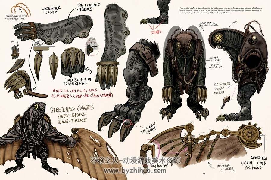 The art of Bioshock infinite 生化奇兵 艺术画集欣赏 百度网盘下载