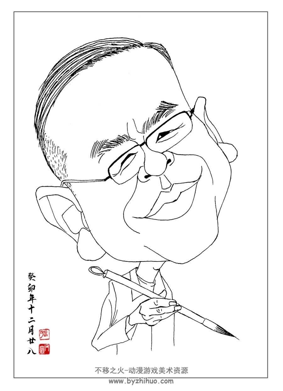 肖像漫画