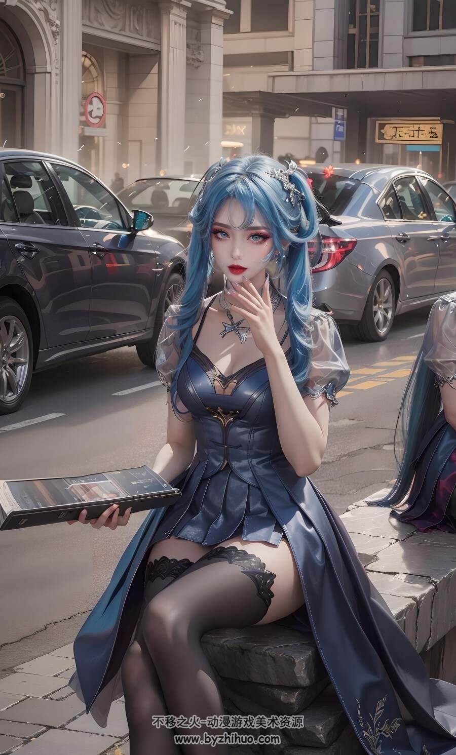 唐舞桐 斗罗大陆角色AI绘画作品图包 百度网盘下载