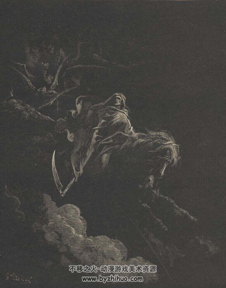THE DORE GALLERY OF BIBLE ILLUSTRATIONS 圣经主题插画 百度网盘下载