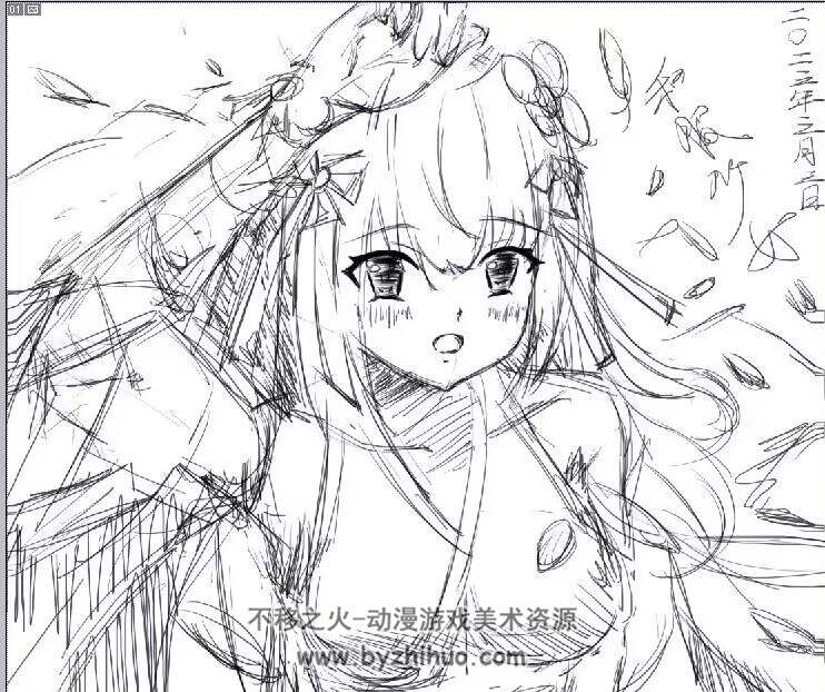 动漫美少女