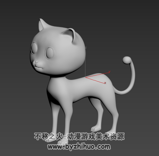 卡通猫 SD模型 百度网盘下载