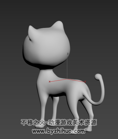 卡通猫 SD模型 百度网盘下载