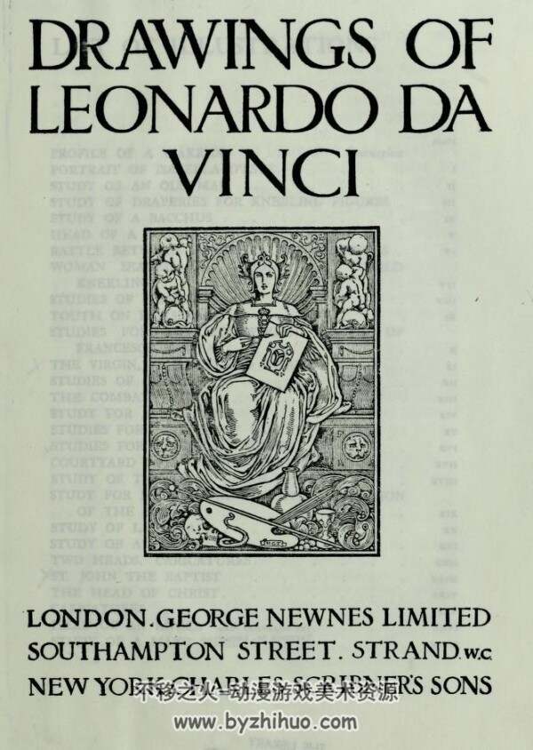 The Drawings of Leonardo  da Vinci 达芬奇手稿 百度网盘下载