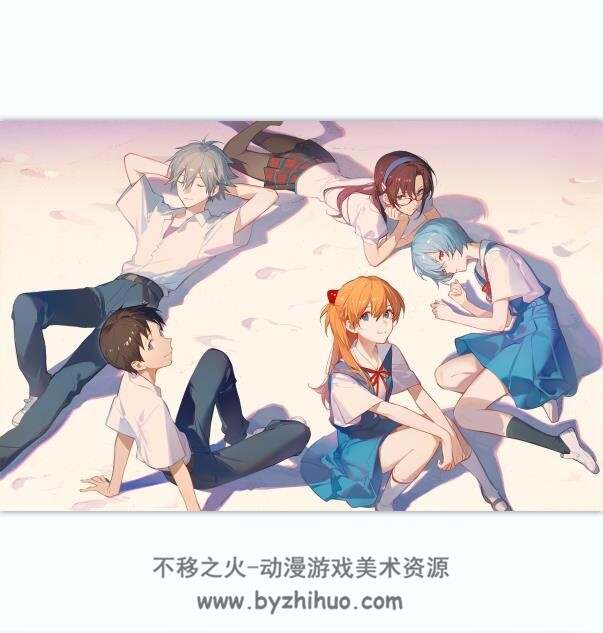 ASK画师 插画图集+游戏立绘+系列图+画册+视频 更新至2024.8 百度网盘下载