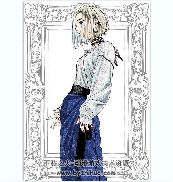 依田瑞稀 Yozudami 手绘插画线稿+漫画+画集+视频 素材图包 百度网盘下载