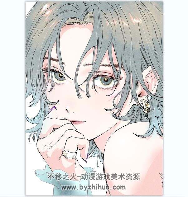 依田瑞稀 Yozudami 手绘插画线稿+漫画+画集+视频 素材图包 百度网盘下载
