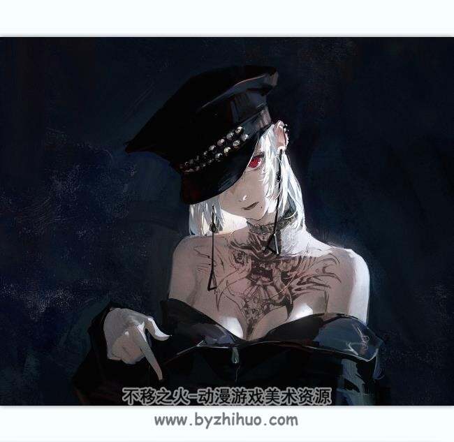 画师Dino 日系人物 光影插画 步骤线稿图+插画+视频 更新至2024.8 百度云下载