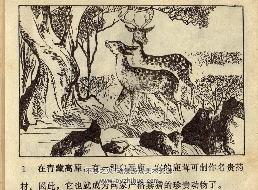 老猎手新传 安徽PDF格式连环画 百度网盘下载 12.6MB