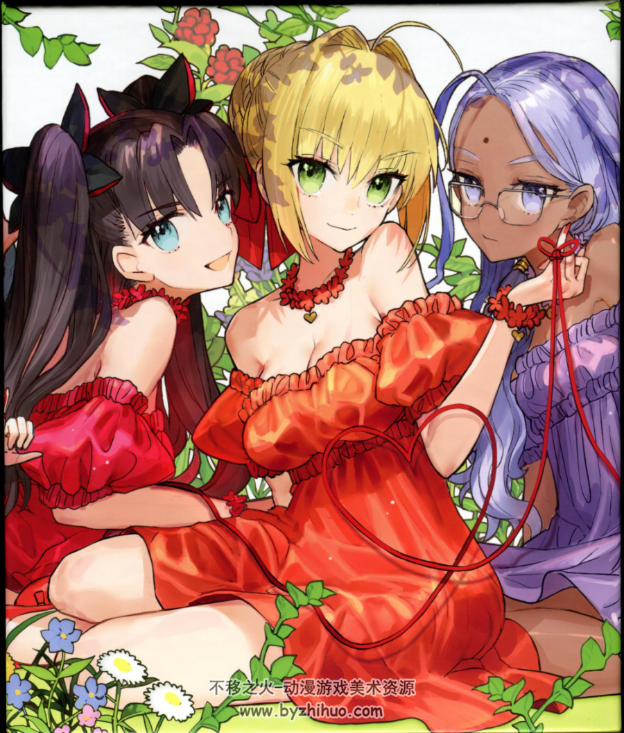 FateExtraLastEncore BD小册子+动画关键帧