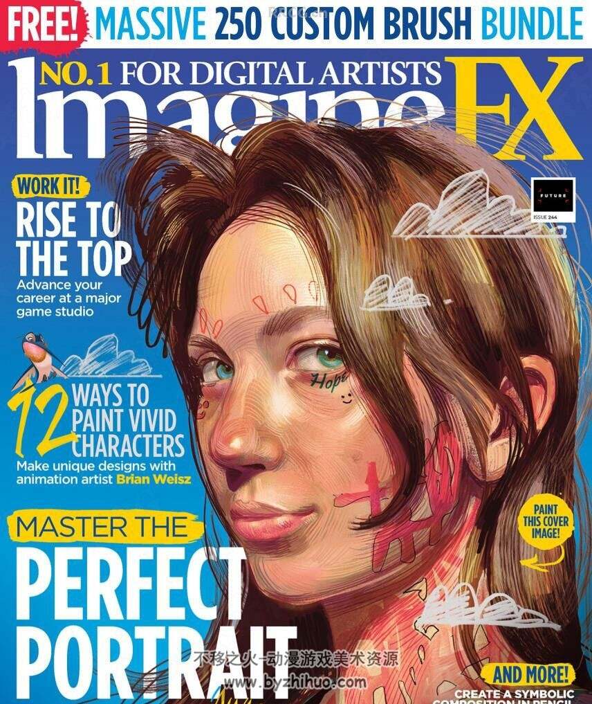 ImagineFX科幻数字艺术杂志2024年度全集 百度网盘下载